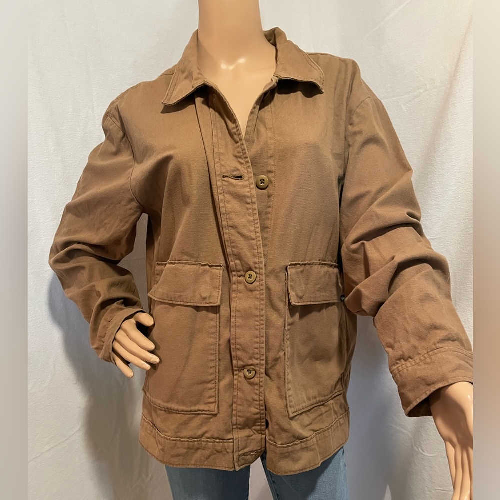 Vans Lizzie Armanto Dirt Cotton Canvas Graphic Lined Women's Utility Jacket